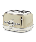 Toaster 4 fentes crème 2000 W TSF03CREU Smeg