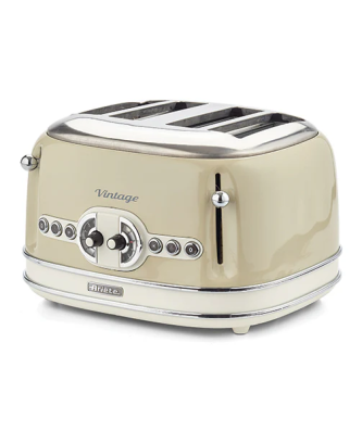 Toaster 4 fentes crème 2000 W TSF03CREU Smeg