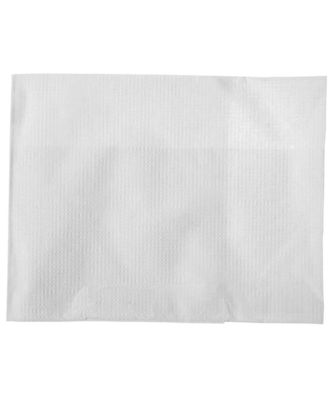 Serviettes blanches simple épaisseur 90 x 120mm (Lot de 6000)
