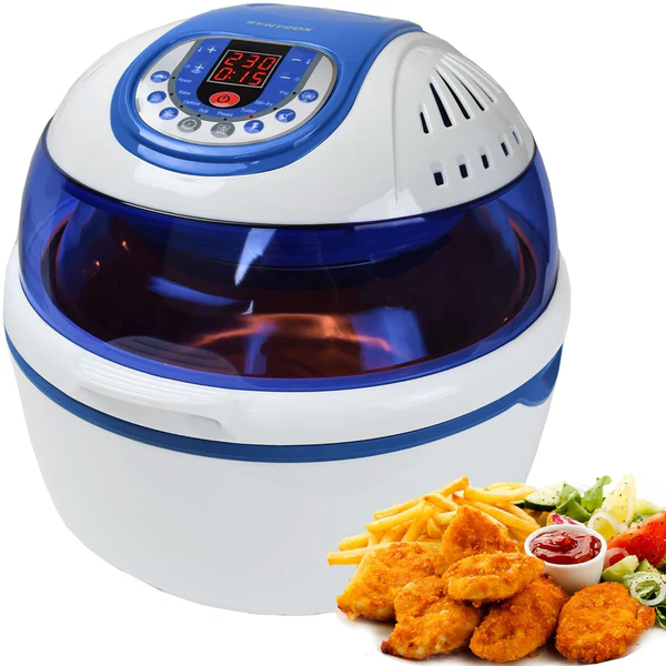Friteuse à air chaud turbo bleu Syntrox