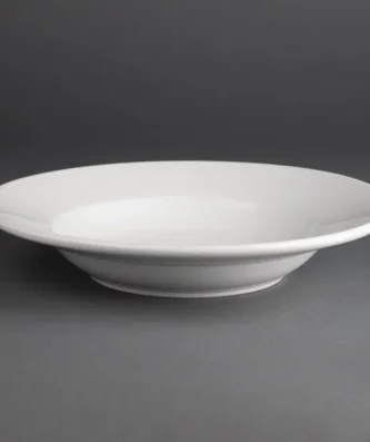 Assiettes à soupe et pâtes Olympia Athena 228mm 210ml (lot de 6)