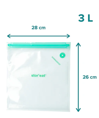 Set de 10 sacs sous vide M 3 L STOR'EAT Mastrad