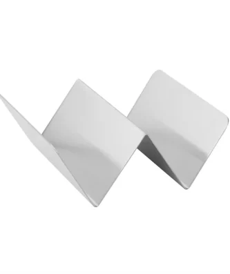 Support à tacos en acier inoxydable Olympia