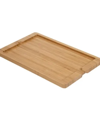 Planche support en bois Olympia pour plat en ardoise CM063 330x210x15mm