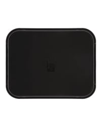 Plateau rectangulaire antidérapant en fibre de verre Camtread Cambro noir 45,7 cm