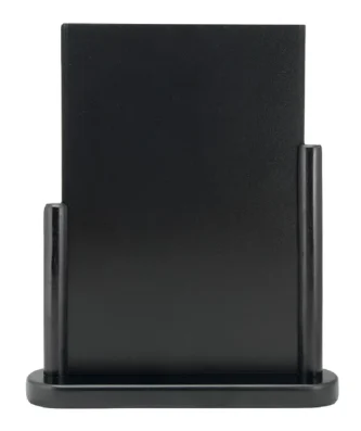 Grand chevalet de table Securit Elegant bois laqué noir