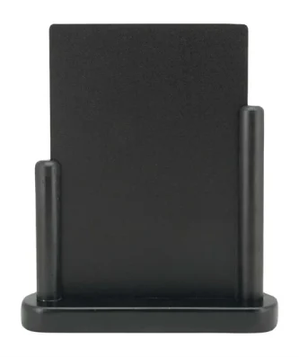 Chevalet de table moyen Securit Elegant bois laqué noir