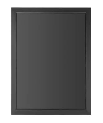 Ardoise murale avec cadre en bois noir Olympia 600x800mm