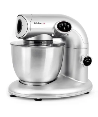Robot pétrin avec bol inox 5L AK80 Gris Kitchencook