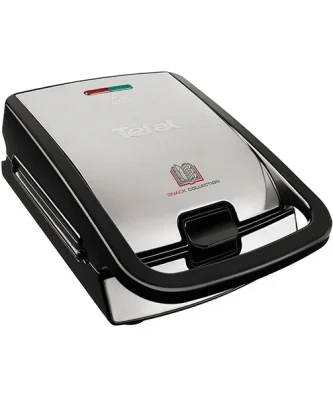 Gaufrier multifonctions Snack collection avec 2 coffrets SW853D12 Tefal