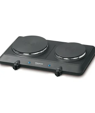 Réchaud 2 plaques 1 500 W Volcano Duo Taurus