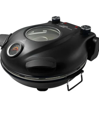 Four à Pizza électrique 420 ℃ 1200W noir Vendos85