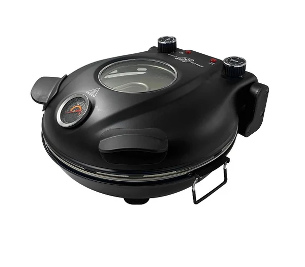 Four à Pizza électrique 420 ℃ 1200W noir Vendos85