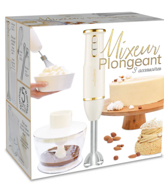 Mixeur plongeant avec hachoir Scrapcooking