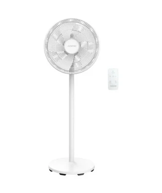 Oceanic Ventilateur De Pied - 50 W - ø 40 Cm - 3 Vitesses - Oscillant - Inclinable - Blanc Oceanic