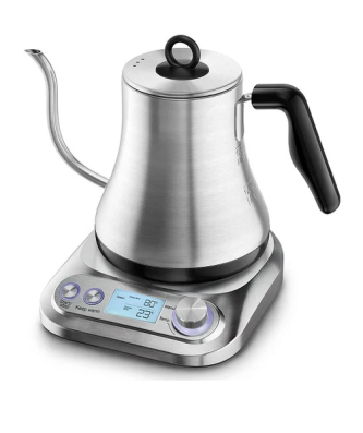 Bouilloire électrique de 0,8L avec Col de Cygne 1000W gris Vendos85