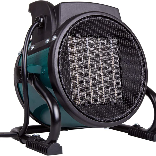 Chauffage électrique 2000W vert noir Vendos85