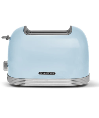 Grille-pain 2 fentes 815 W SCT02BL bleu Schneider