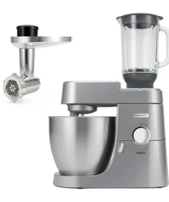 Robot Patissier Chef Xl 6,7l Blender + Hachoir Metal - Kvl4170s - Coloris Silver Kenwood