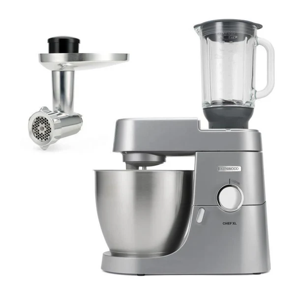 Robot Patissier Chef Xl 6,7l Blender + Hachoir Metal - Kvl4170s - Coloris Silver Kenwood