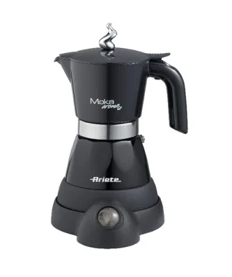 Cafetière italienne électrique Moka 400 W noire Ariete