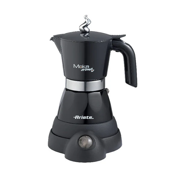 Cafetière italienne électrique Moka 400 W noire Ariete