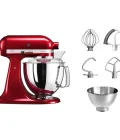 Robot pâtissier Artisan à tête inclinable 4,8 L 300 W rouge pomme d'amour 5KSM175PSECA Kitchenaid