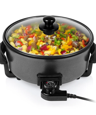 Faitout électrique 5 L avec couvercle 1 500 W PZ-9135 Tristar