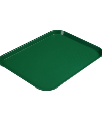Plateau en polypropylène Fast Food Cambro vert 410 mm