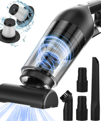 Aspirateur de table sans fil 120W noir Vendos85