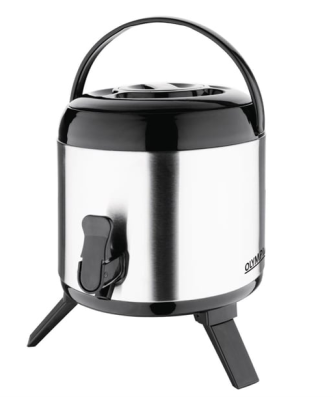 Distributeur de boissons en inox double paroi Olympia 6L