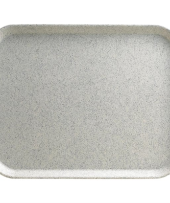 Alliant une praticité et un style exceptionnels, ce plateau de cantine en polyester moka moucheté Cambro Versa Lite de 457(L) x 355(P)mm est parfait pour tout café, cafétéria ou restaurant rapide. Fabriqué à partir de polyester de qualité supérieure, le plateau est solide, compatible lave-vaisselle et résiste à la chaleur jusqu'à 130°C. Cela signifie qu'il peut facilement faire face aux demandes intensives de tout lieu de libre-service occupé. Les coins renforcés confèrent également au plateau une résistance accrue, l'empêchant de fléchir sous le poids de la vaisselle. Les plots d'empilage permettent également à l'air de circuler pour un séchage rapide et un stockage gain de place.  Caractéristiques du produit  Dimensions22(H) x 460(L) x 360(P) mm MatérielPolyester Code du FournisseurVL1418 A20 Plage de Température-40 °C à 130 °C Poids650 g Les coins en polyester renforcé offrent une meilleure protection des angles et des bords contre les impacts.