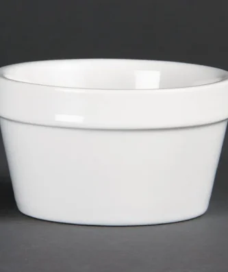 Ramequins blancs 95mm Olympia (Lot de 6)