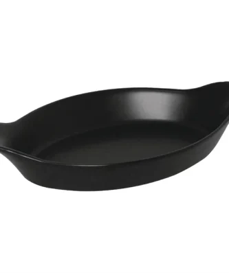 Plats ovales à oreilles 204 x 118mm Olympia (Lot de 6)