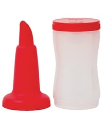 Bouteille verseuse rouge