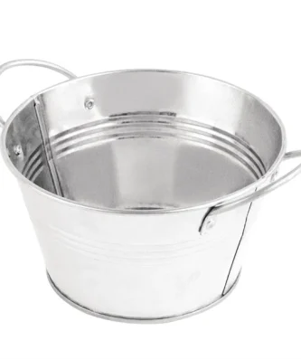 Mini bassine ronde en acier Olympia 150mm