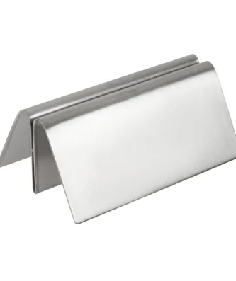 Porte-menu en acier inoxydable Olympia