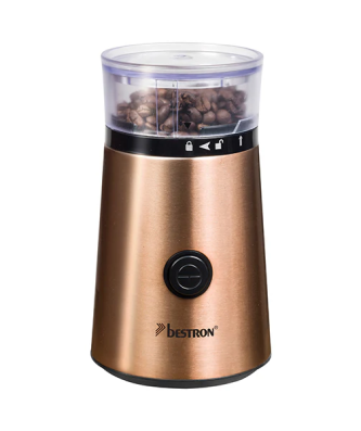 Moulin à café électrique coloris cuivre 150 W Bestron