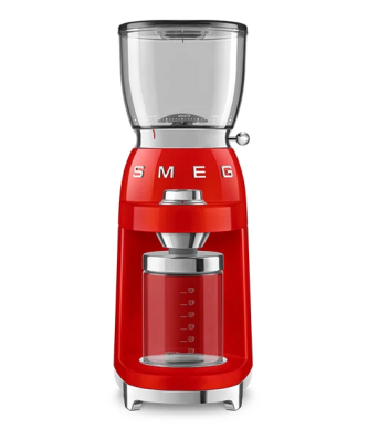 Broyeur à café rouge 150 W CGF01RDEU Smeg