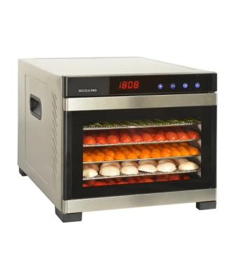 Déshydrateur inox 6 plateaux SECCO6PRO Kitchen Chef Professional