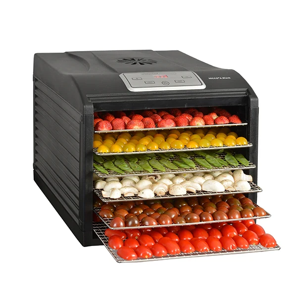 Déshydrateur 6 grands plateaux 500 W SECCO 6 Kitchen Chef Professional