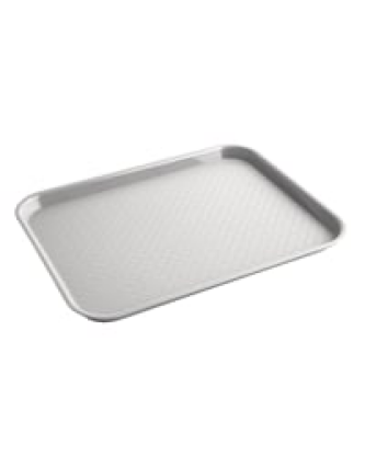 Plateau fast food en plastique Olympia Kristallon gris Garantie des meilleurs prix Si vous trouvez ce produit moins cher ailleurs, nous nous alignons sur le prix +5% de remise.  Appelez notre équipe au : 01 60 34 28 80 ou remplissez ce bref formulaire.