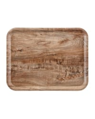 Plateau stratifié surface grainée Madeira Cambro olivier clair