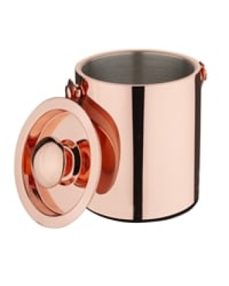 Seau à glace double paroi avec couvercle Olympia cuivre 1L