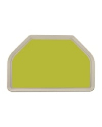 Plateau de service en polyester Roltex Trapèze GN 500x325mm vert