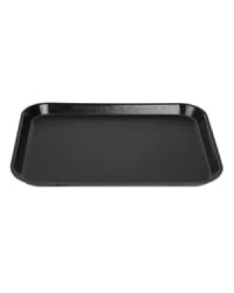 Plateau rectangulaire antidérapant en fibre de verre Cambro EpicTread noir 350mm