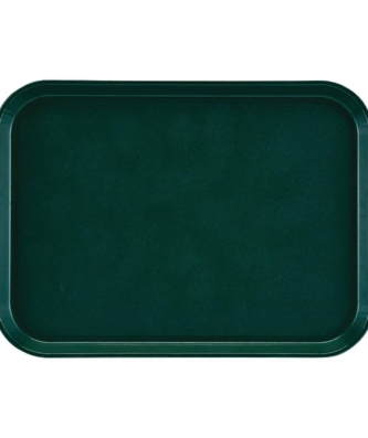 Plateau antidérapant rectangulaire en fibre de verre Cambro EpicTread vert 415 mm