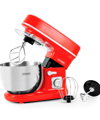 Robot pétrin 5L mouvement planétaire REVOLVE rouge Kitchencook