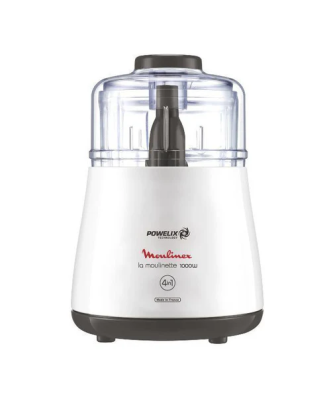 Moulinette Powelix 1000w 4fonctions Hacher Mixer Ciseler Concasser Bol - Dpa110 Moulinex