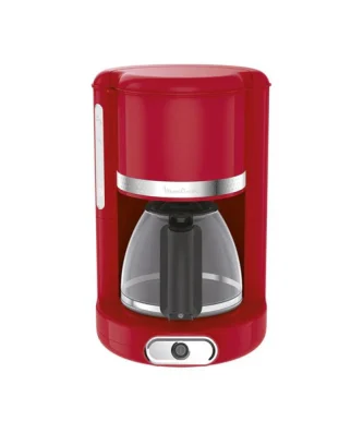 Cafetiere Soleil 1000w 10-15t Retro Rouge - Fg381510 Moulinex